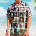 Lady Gaga Album Collage Hawaiian Shirt Pop Icon Fan Shirt