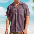 Phish Red Circle Unisex Hawaiian Shirt Retro Geometric Hawaiian Button-Up Shirt