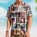 Diana Ross Album Collage Hawaiian Shirt R&B Pop Music Fan Shirt