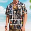 2Pac Album Collage Hawaiian Shirt Hip-Hop Rap Music Fan Shirt