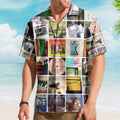 Steely Dan Album Collage Hawaiian Shirt Rock Music Band Fan Shirt