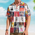 Mac Miller Hawaiian Shirt Iconic Album Collage Hip-Hop Style