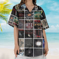 Tool Hawaiian Shirt Album Cover Collage Progressive Metal Summer Button Up