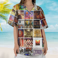 Earth, Wind & Fire Hawaiian Shirt Album Cover Collage Retro Funk Soul Summer Button Up
