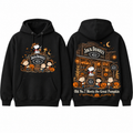 Peanuts Jack Daniels Saloon Old No 7 Meets The Great Pumpkin Hoodie for Halloween Saloon Fans NDN 1