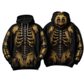 Premium Chica Endoskeleton Five Nights At Freddys FNAF Halloween Horror 3D Hoodie 1