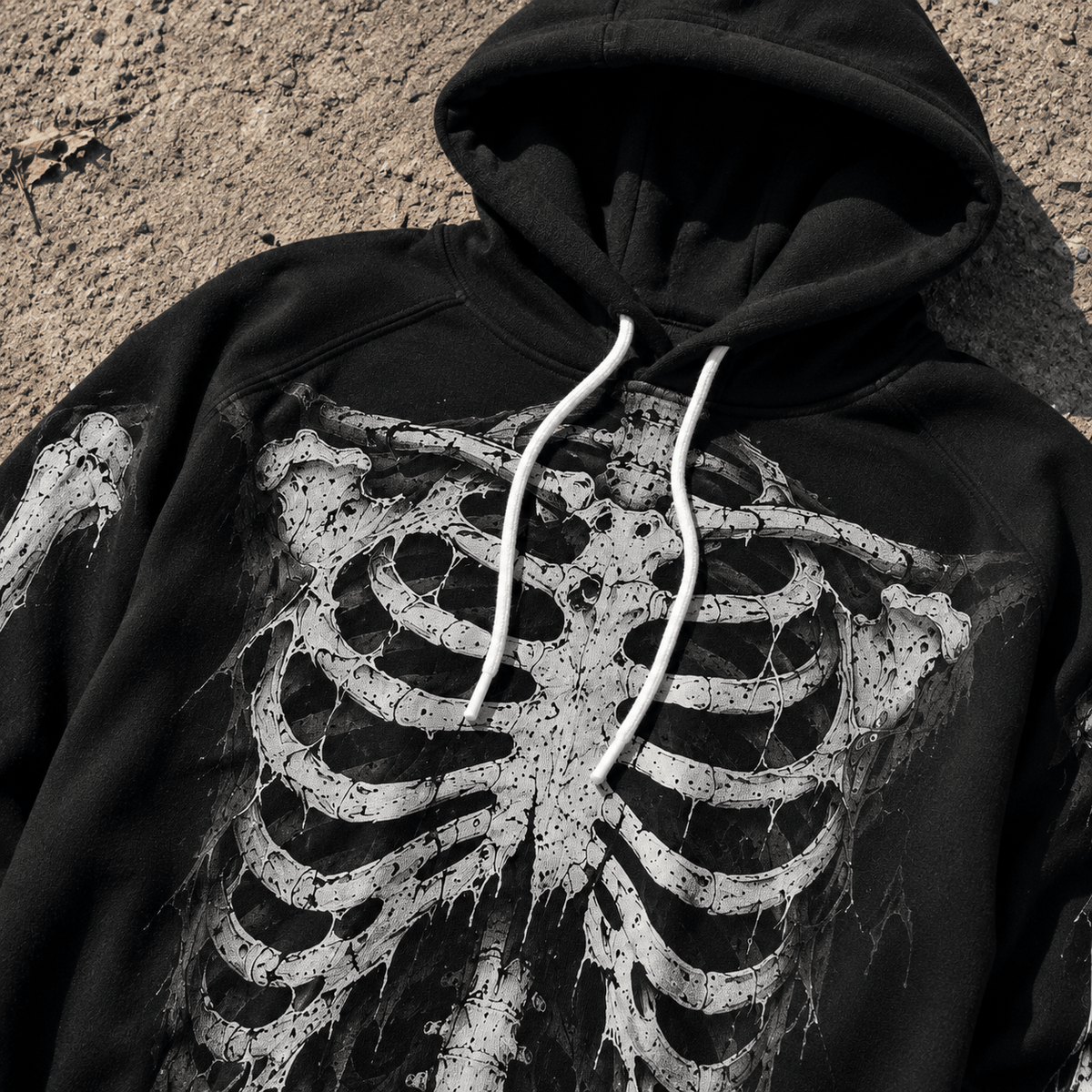 Premium Michael Myers Skeleton Halloween Horror 3D Hoodie 4