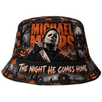 Premium Michael Myers The Night He Comes Home Horror Bucket Hat NDN 1