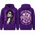 Prince Sunglasses Portrait Lets Go Crazy Purple Funk Legend Hoodie for Purple Funk Fans NDN 1