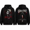 Scream Ghostface Mask Halloween Hoodie NTH1 for Horror Fans Who Love Classic Whodunits 1