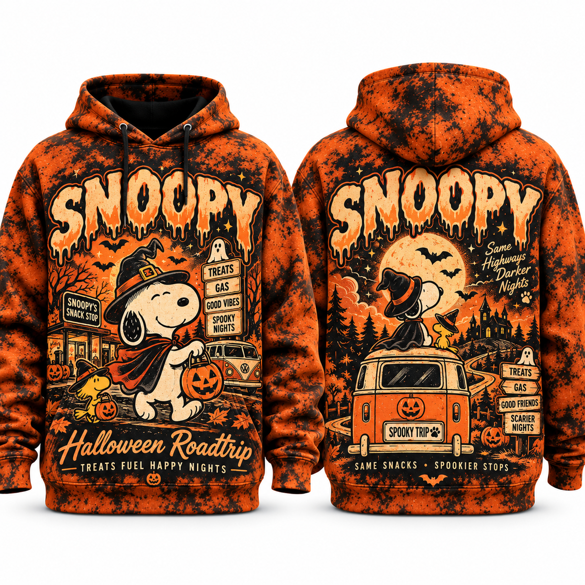 Snoopy Halloween Hoodie NY 1
