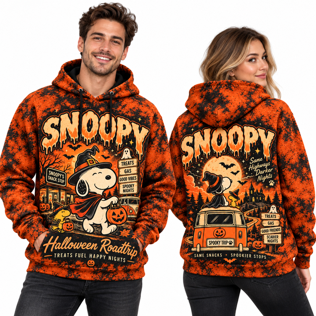 Snoopy Halloween Hoodie NY 2