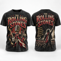 The Rolling Stones Tongue Logo Classic Rock 3D Shirt for Fans Who Move to Every Beat Tonight NY 1