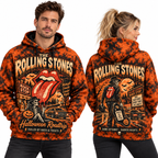 The Rolling Stones Vintage Tongue Hoodie NY 2